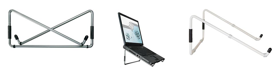 R-Go Tools Steel Travel Laptopstandaard